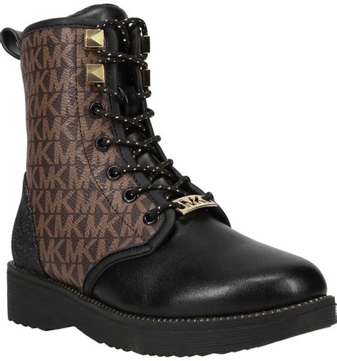 michael kors combat boots sale|Michael Kors haskell bootie.